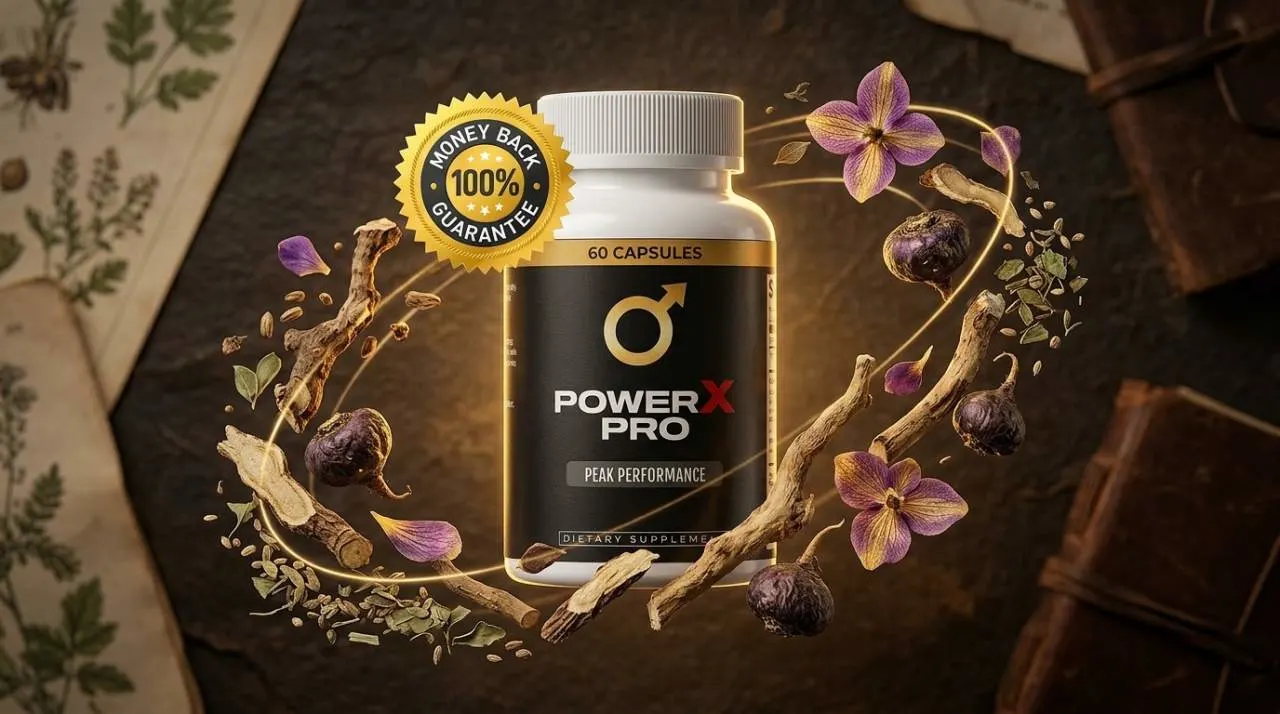 PowerX Pro — 7-Ingredient Natural Prostate Health and Male Vitality Supplement 60 Capsules Peak Performance